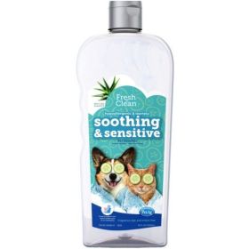 Fresh n Clean Soothing and Sensitive Hypoallergenic Pet Shampoo - 18 oz