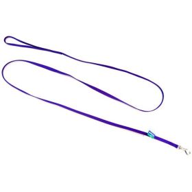 Coastal Pet Nylon Lead - Purple - 6' Long x 3/8" Wide