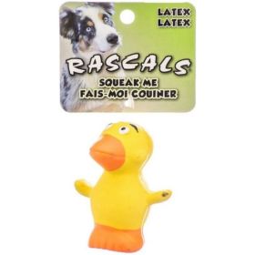 Rascals Latex Duck Dog Toy - 2.5" Long