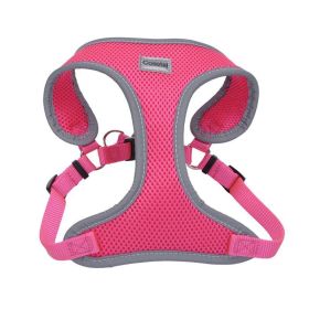 Coastal Pet Comfort Soft Reflective Wrap Adjustable Dog Harness - Neon Pink - Small - 19-23" Girth - (5/8" Straps)