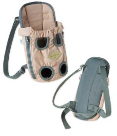 Touchdog 'Wiggle-Sack' Fashion Designer Front and Backpack Dog Carrier (Color: Pink)