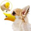 Adjustable Dogs Anti-bite Mouth Cover Muzzle Silicone Duck Mouth Mask For Dog Stop Barking Dog Pet Mouth Cover Pet Dog Supplies